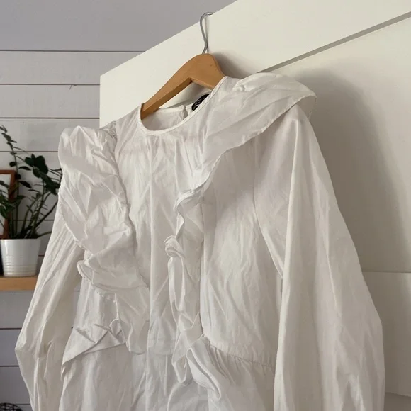 Zara Ruffle Blouse - Picture 2 of 8